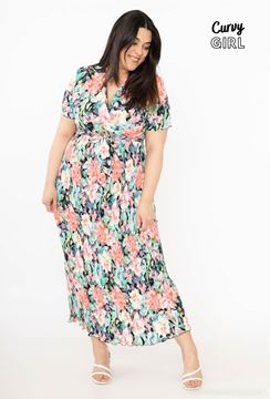 Picture of PLUS SIZE PRINTED MAXI DRESS
